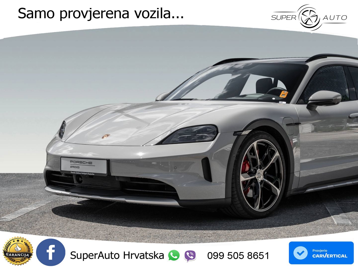 Porsche Taycan Cross Turismo 4S 105 kWh (598 KS)