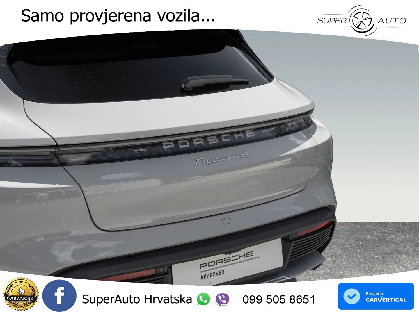 Porsche Taycan Cross Turismo 4S 105 kWh (598 KS)