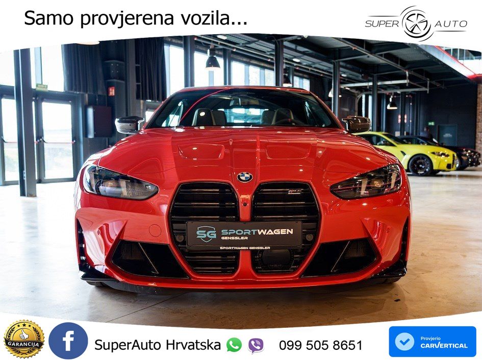 BMW M4 Convertible Competition 3.0 (530 KS) xDrive Steptronic LED+GR SJED+ACC