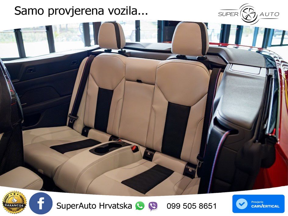 BMW M4 Convertible Competition 3.0 (530 KS) xDrive Steptronic LED+GR SJED+ACC