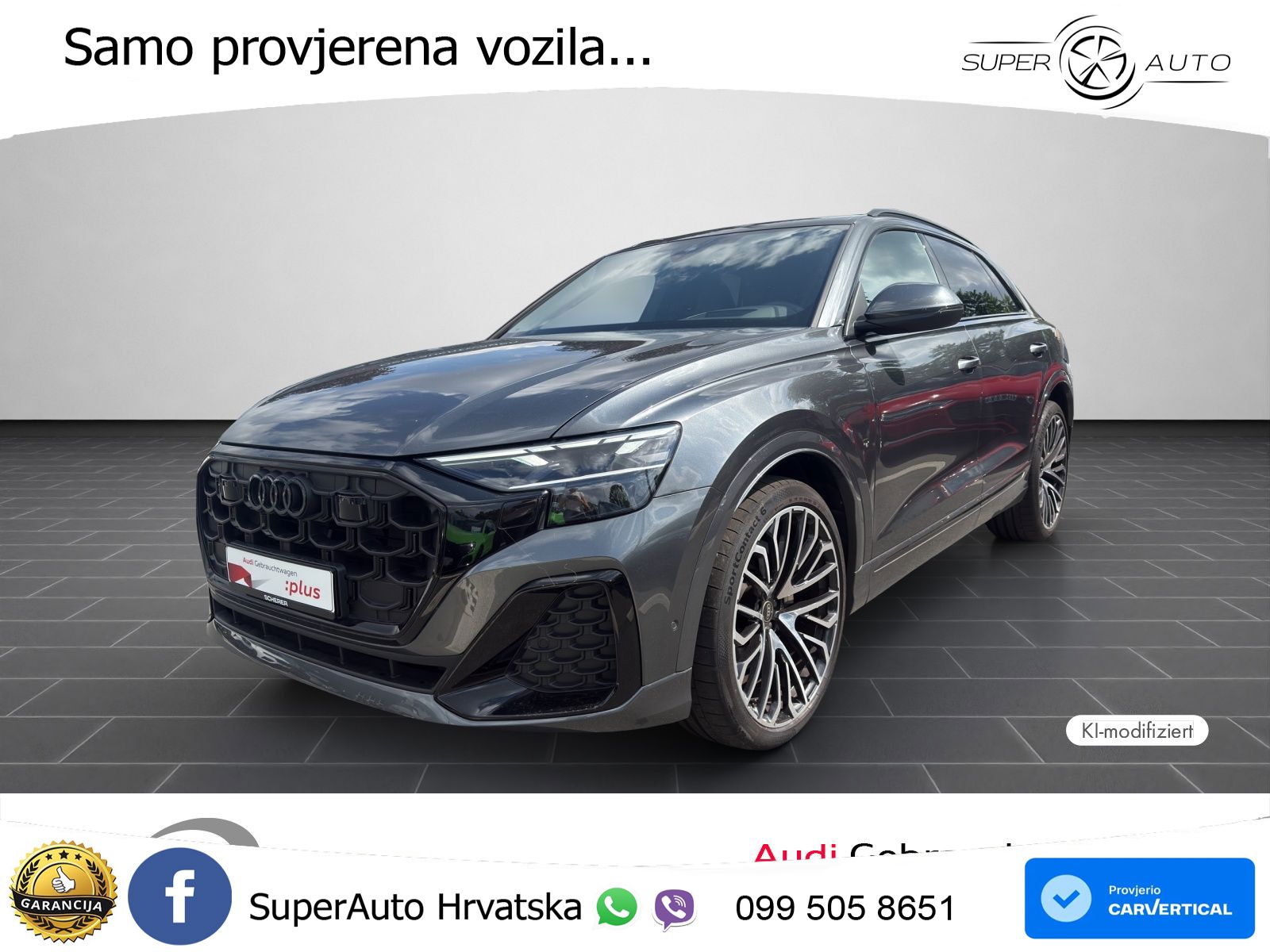 Audi Q8 50 TDI V6 (286 KS) quattro Tiptronic