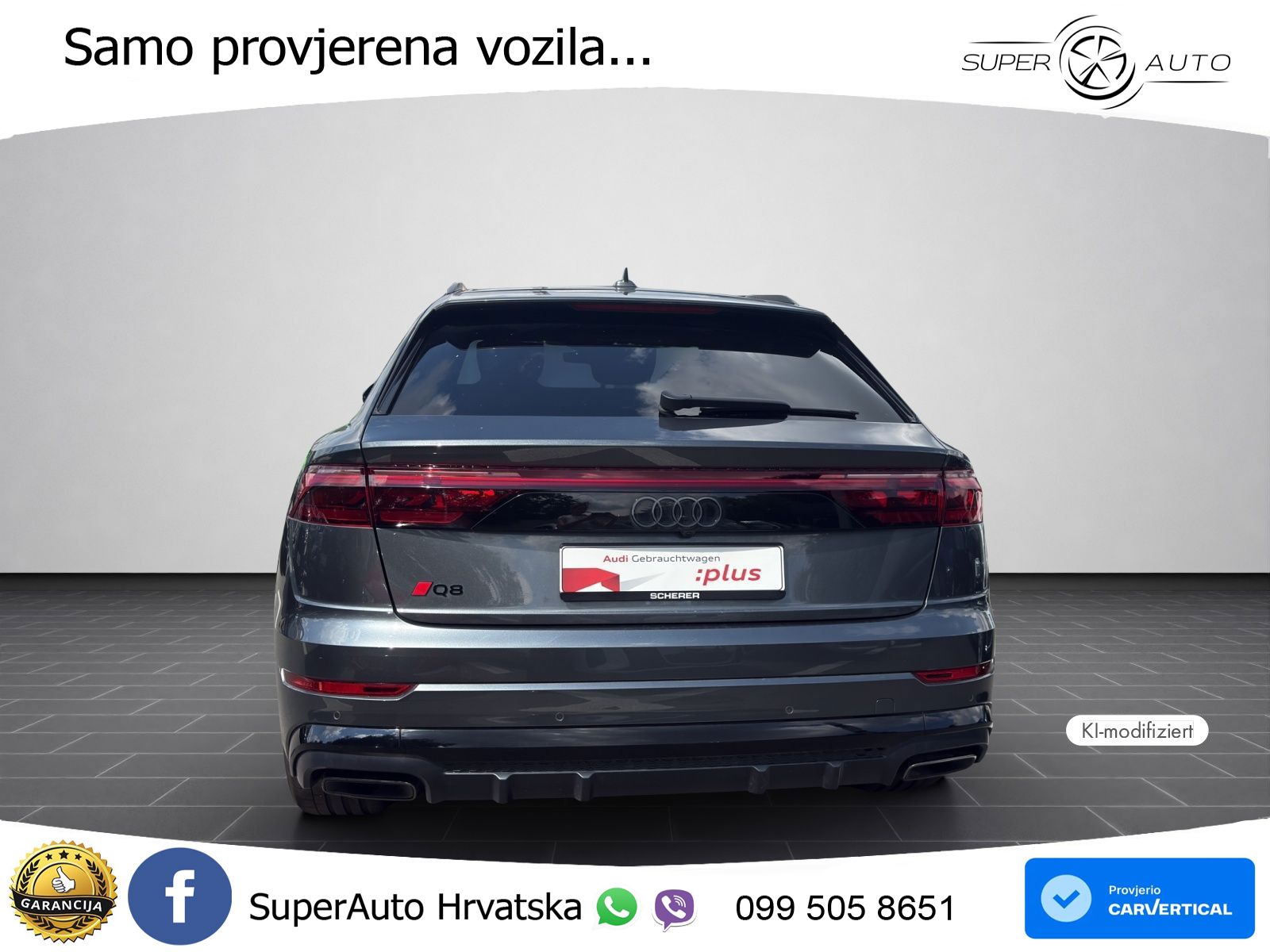 Audi Q8 50 TDI V6 (286 KS) quattro Tiptronic