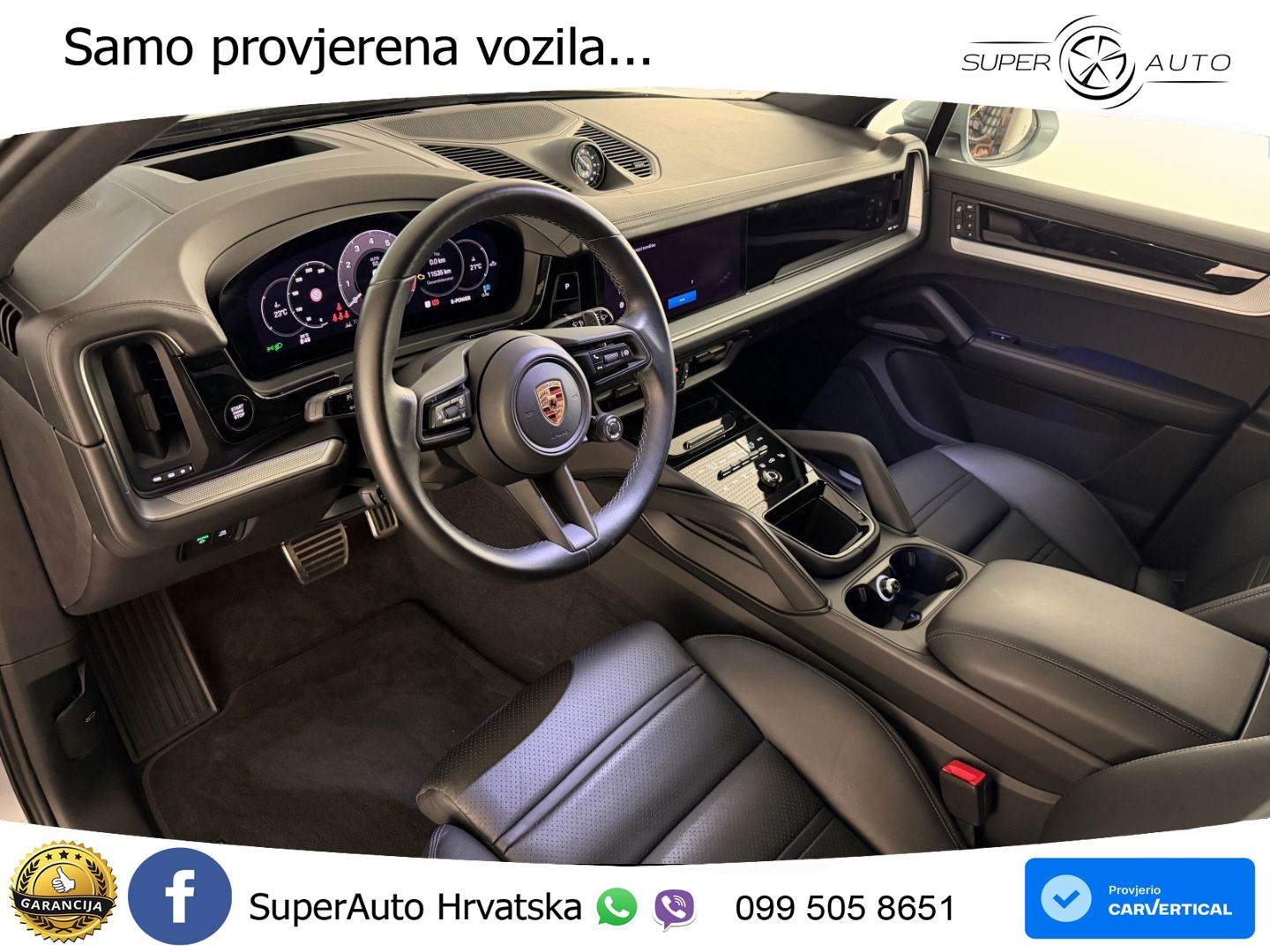 Porsche Cayenne S 3.0 V6 (519 KS) E-Hybrid Tiptronic S LED+GR SJED+ACC