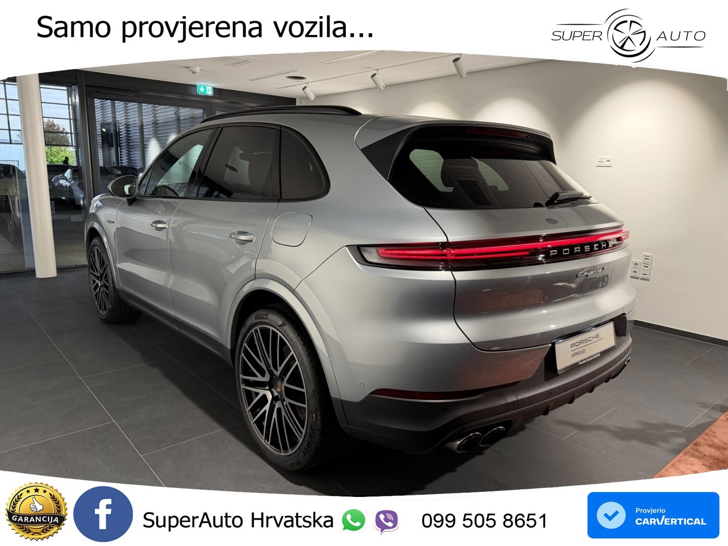 Porsche Cayenne S 3.0 V6 (519 KS) E-Hybrid Tiptronic S LED+GR SJED+ACC