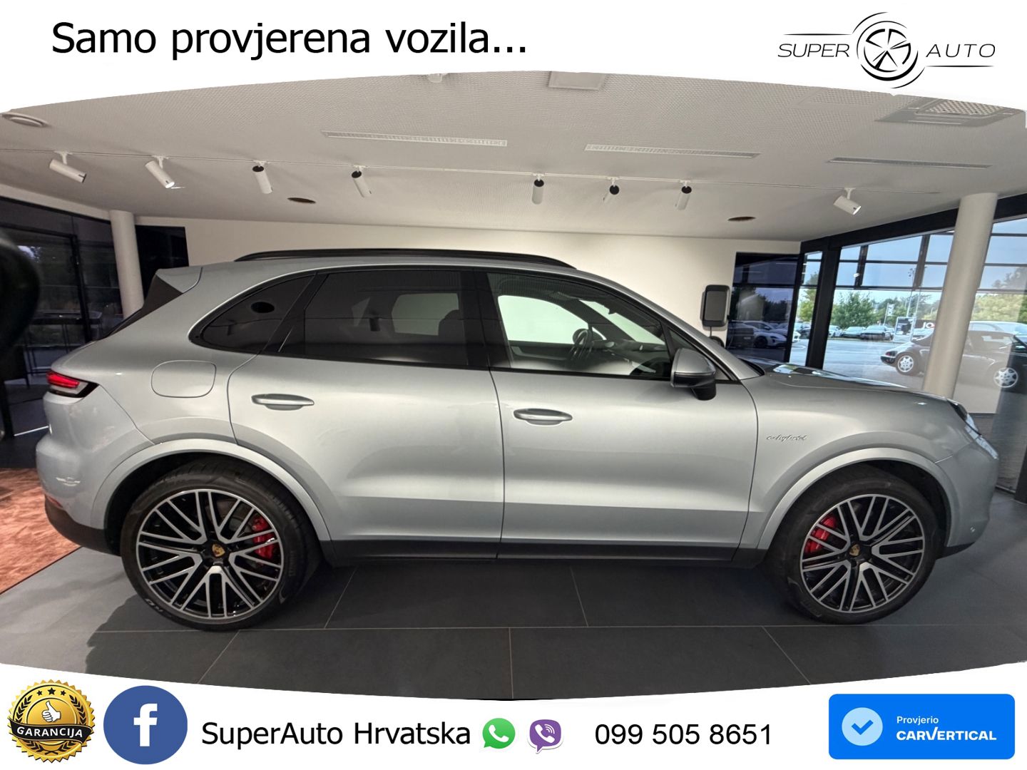 Porsche Cayenne S 3.0 V6 (519 KS) E-Hybrid Tiptronic S LED+GR SJED+ACC
