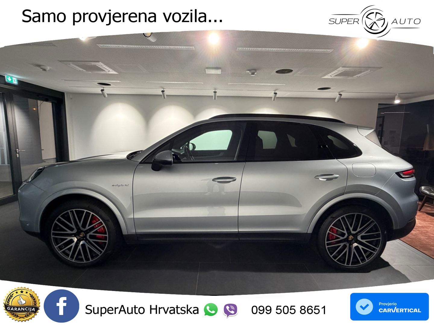 Porsche Cayenne S 3.0 V6 (519 KS) E-Hybrid Tiptronic S LED+GR SJED+ACC