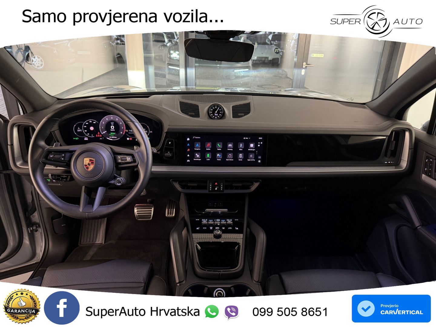 Porsche Cayenne S 3.0 V6 (519 KS) E-Hybrid Tiptronic S LED+GR SJED+ACC