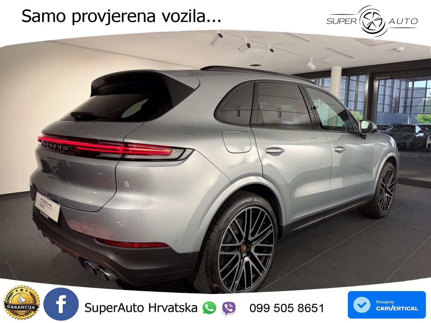 Porsche Cayenne S 3.0 V6 (519 KS) E-Hybrid Tiptronic S LED+GR SJED+ACC