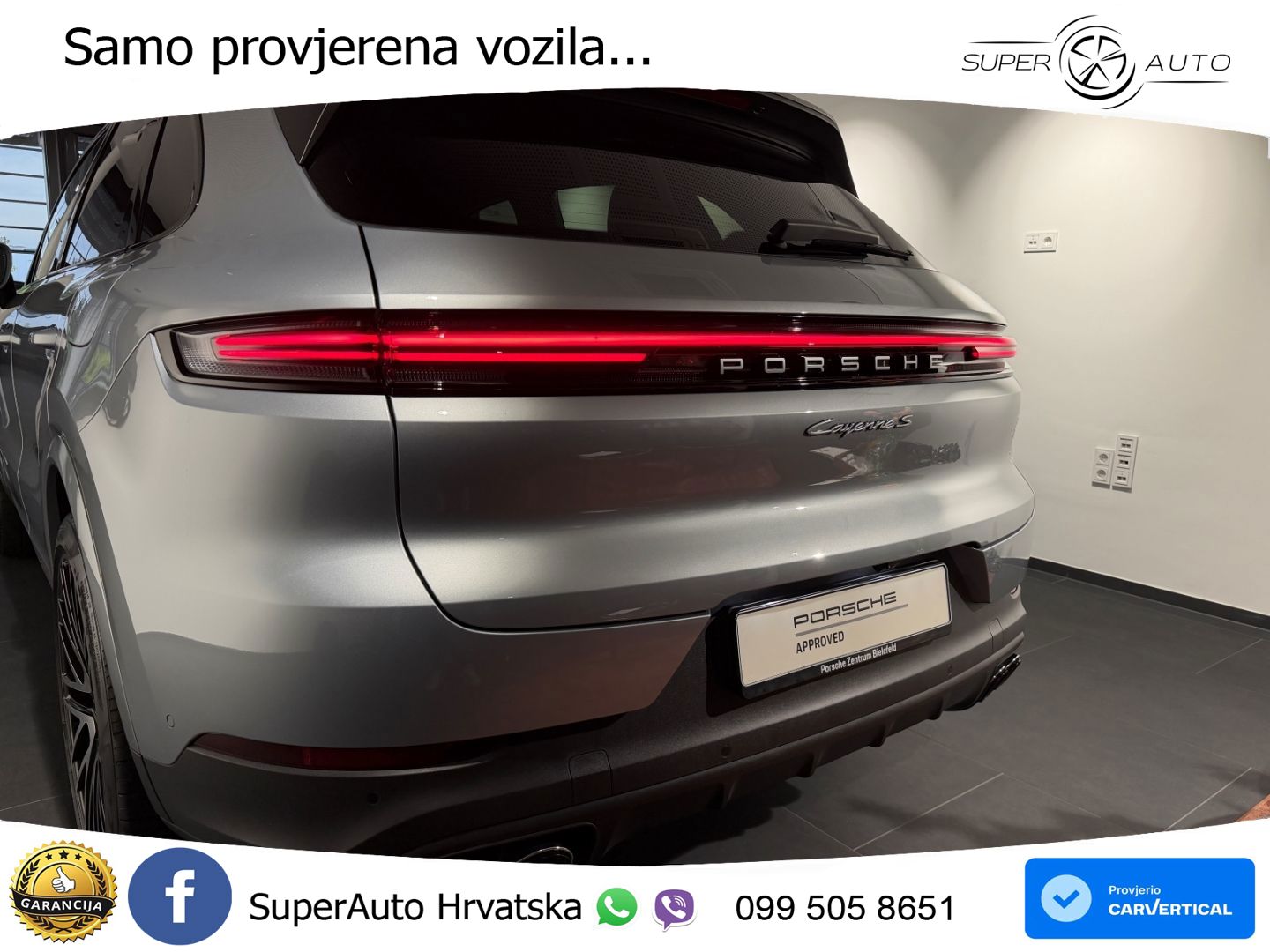 Porsche Cayenne S 3.0 V6 (519 KS) E-Hybrid Tiptronic S LED+GR SJED+ACC