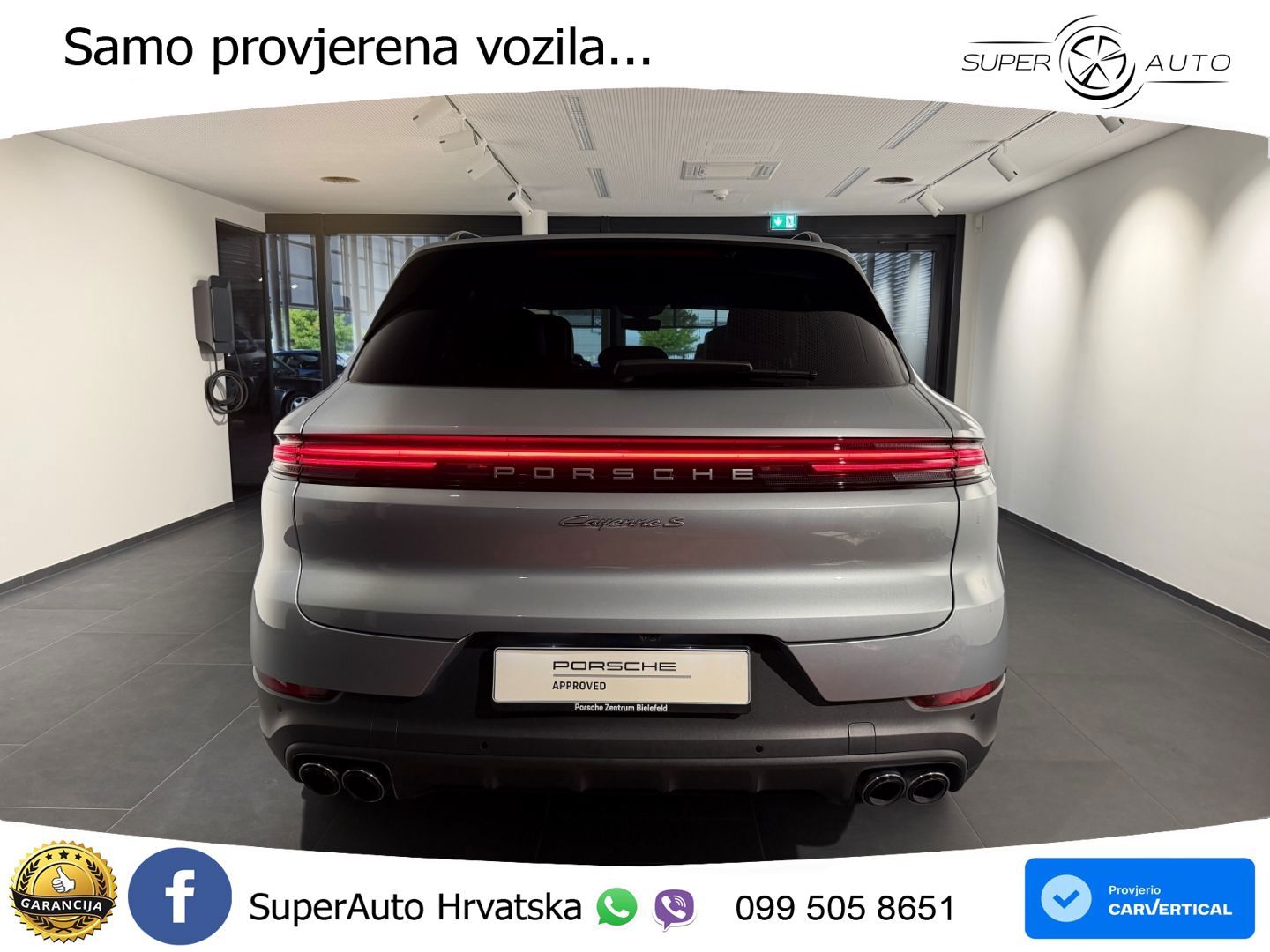Porsche Cayenne S 3.0 V6 (519 KS) E-Hybrid Tiptronic S LED+GR SJED+ACC