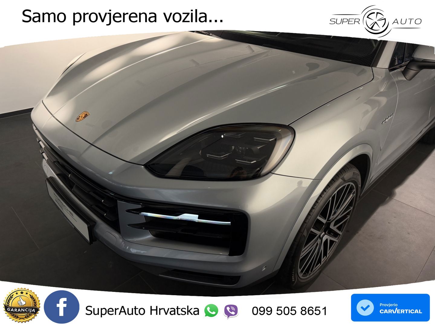 Porsche Cayenne S 3.0 V6 (519 KS) E-Hybrid Tiptronic S LED+GR SJED+ACC
