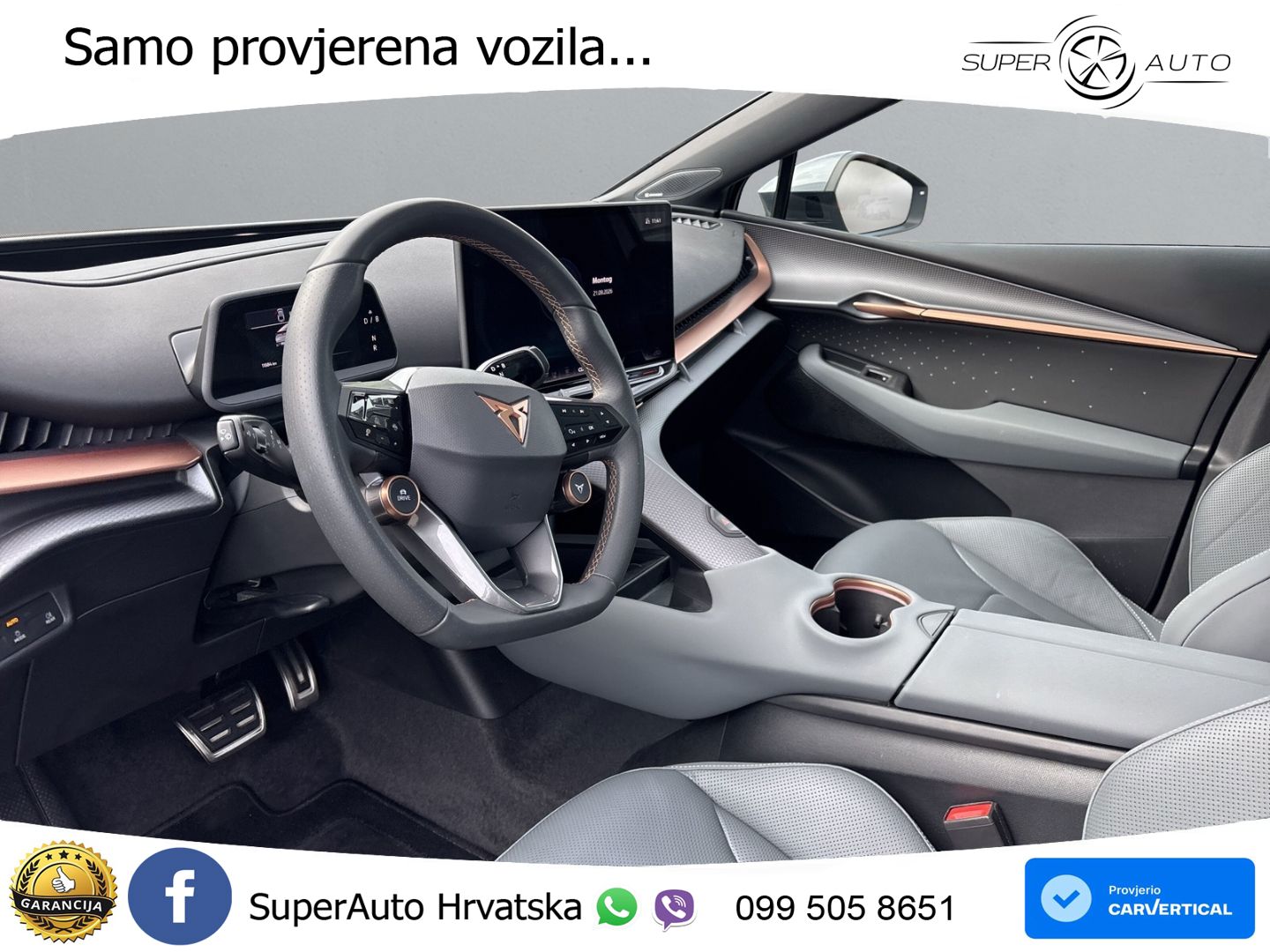 Cupra Tavascan 82 kWh (340 KS)  4WD VZ LED+GR SJED+ACC