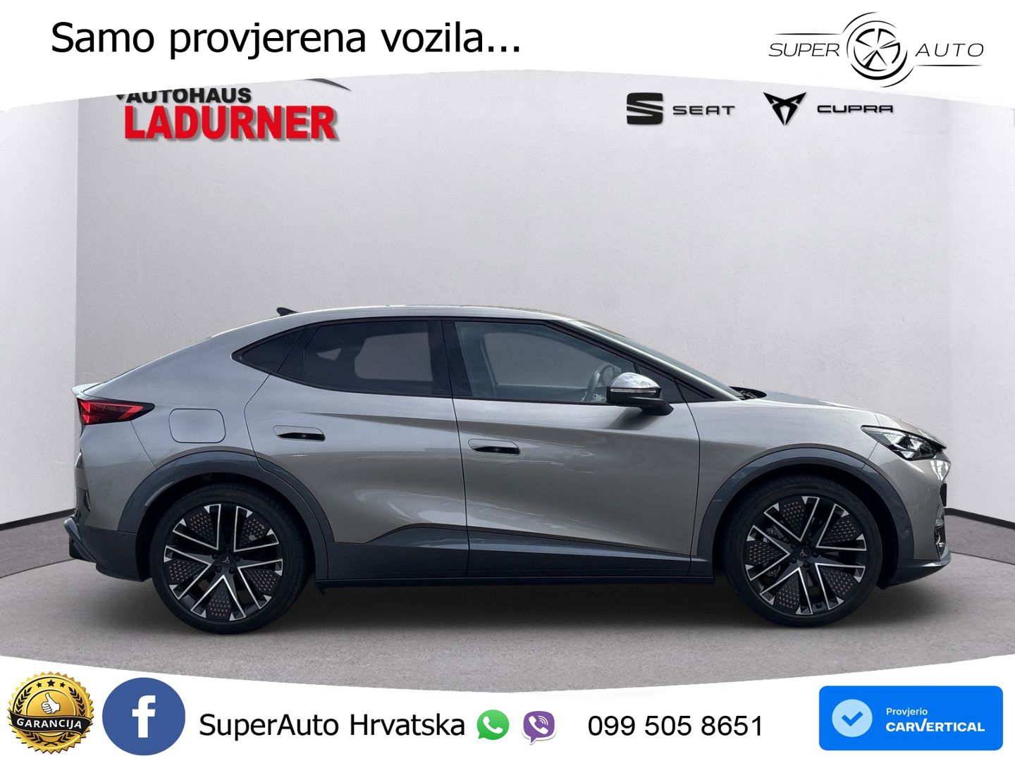 Cupra Tavascan 82 kWh (340 KS)  4WD VZ LED+GR SJED+ACC