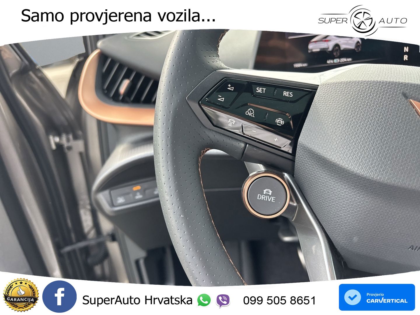 Cupra Tavascan 82 kWh (340 KS)  4WD VZ LED+GR SJED+ACC