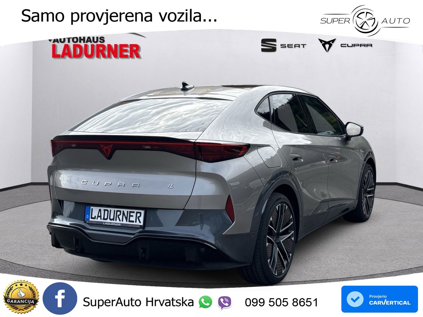 Cupra Tavascan 82 kWh (340 KS)  4WD VZ LED+GR SJED+ACC