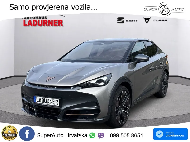 Cupra Tavascan 82 kWh (340 KS)  4WD VZ LED+GR SJED+ACC