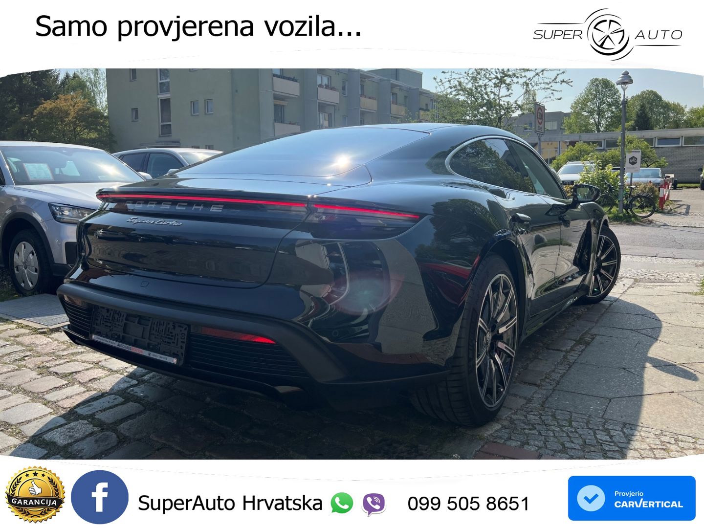 Porsche Taycan Turbo 93.4 kWh (680 KS)