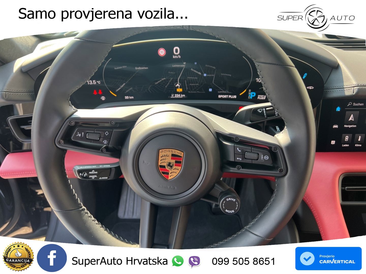 Porsche Taycan Turbo 93.4 kWh (680 KS)