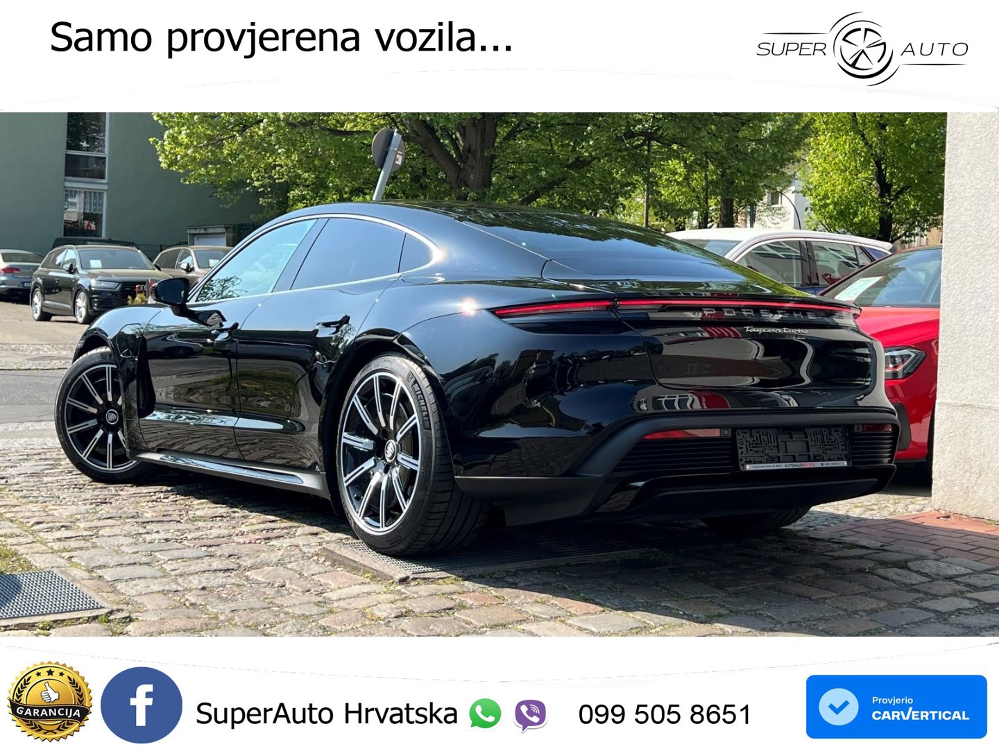 Porsche Taycan Turbo 93.4 kWh (680 KS)