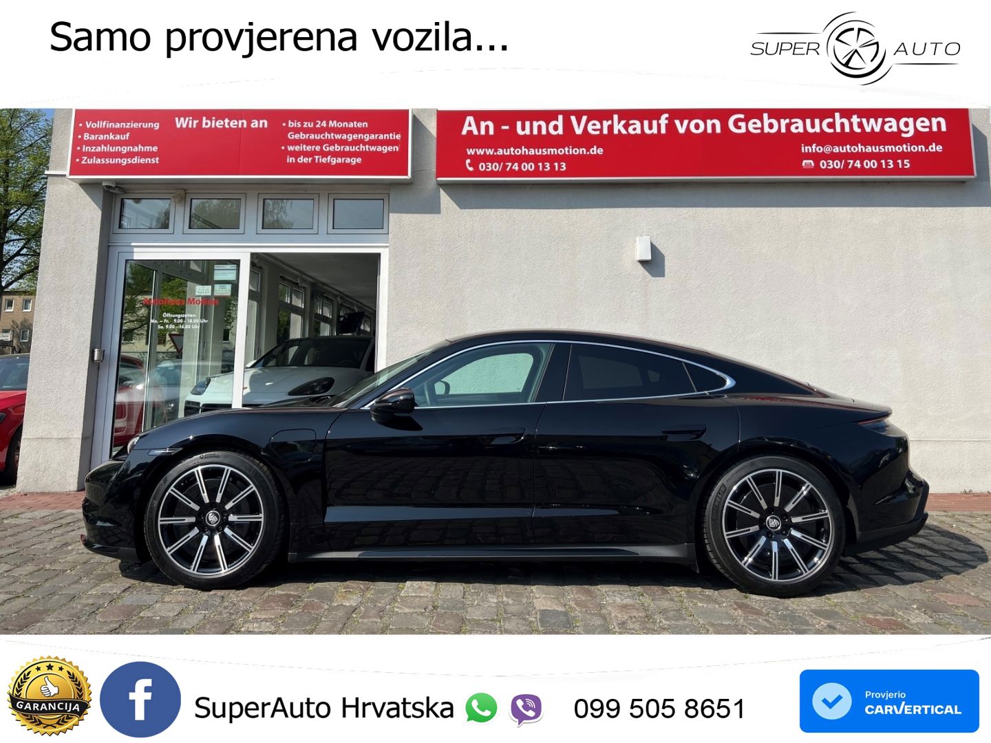 Porsche Taycan Turbo 93.4 kWh (680 KS)