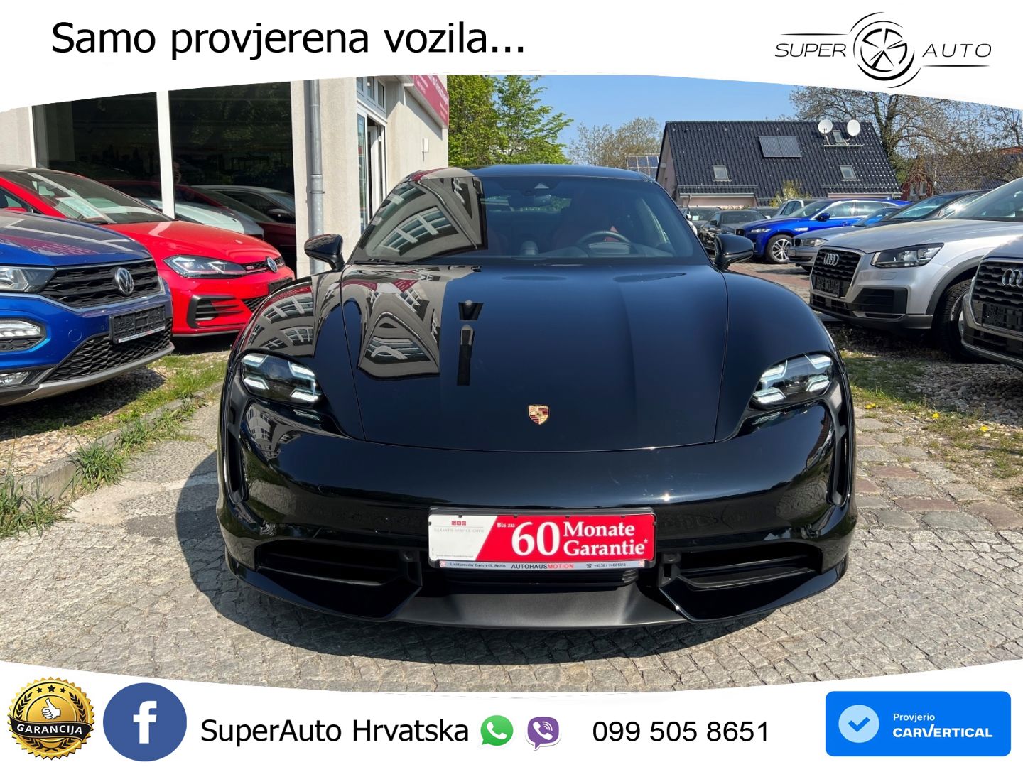 Porsche Taycan Turbo 93.4 kWh (680 KS)