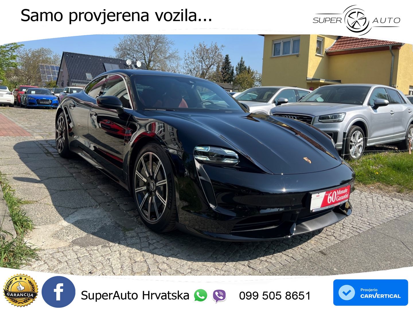 Porsche Taycan Turbo 93.4 kWh (680 KS)