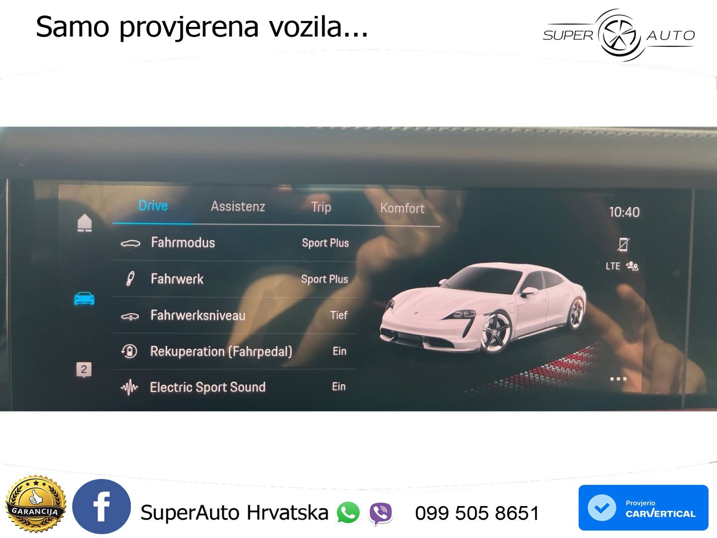 Porsche Taycan Turbo 93.4 kWh (680 KS)