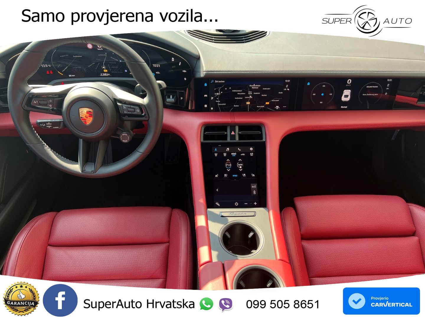 Porsche Taycan Turbo 93.4 kWh (680 KS)