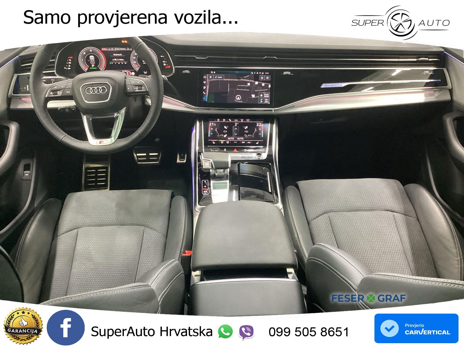Audi Q8 50 TDI V6 (286 KS) quattro Tiptronic