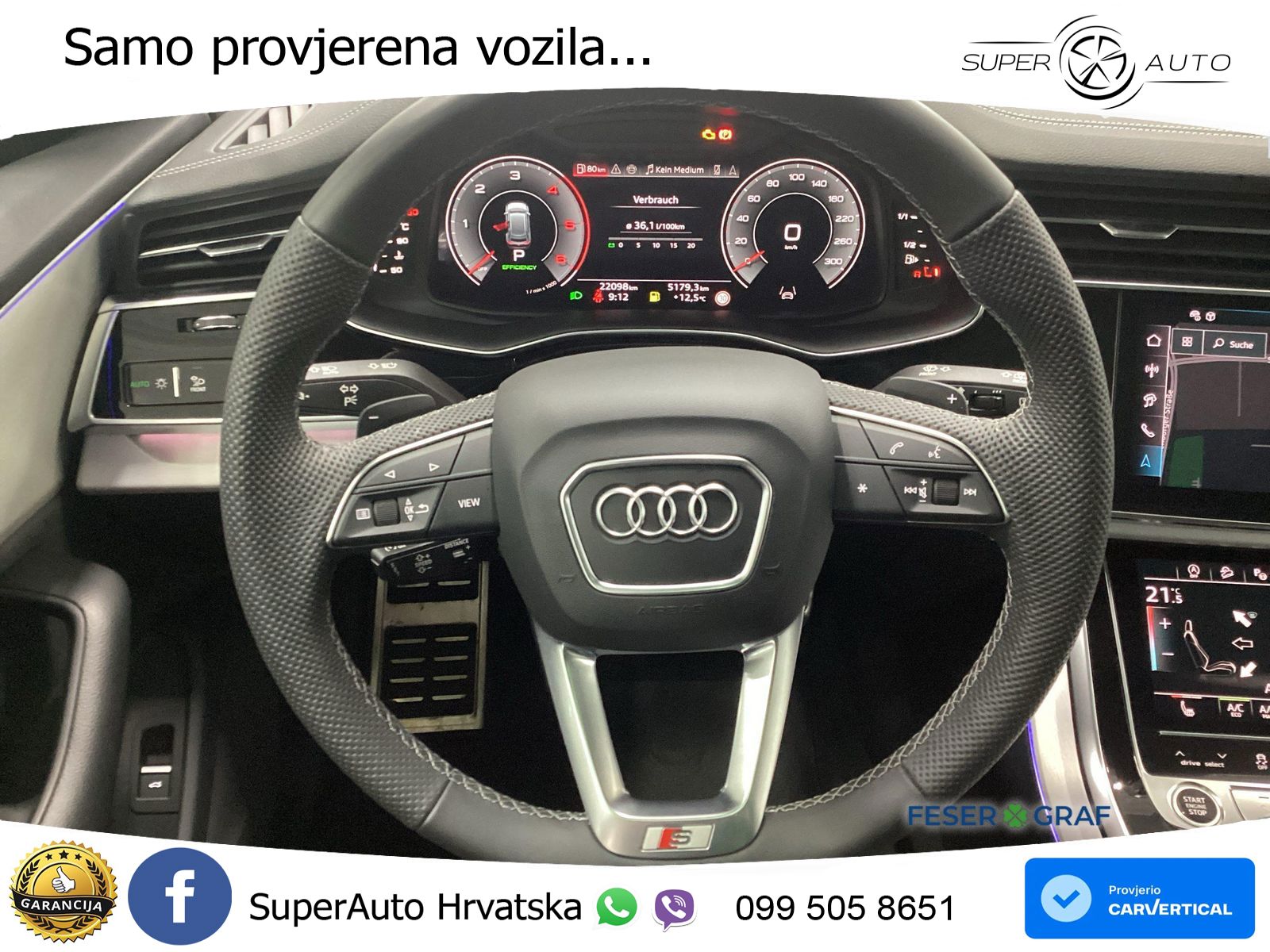 Audi Q8 50 TDI V6 (286 KS) quattro Tiptronic