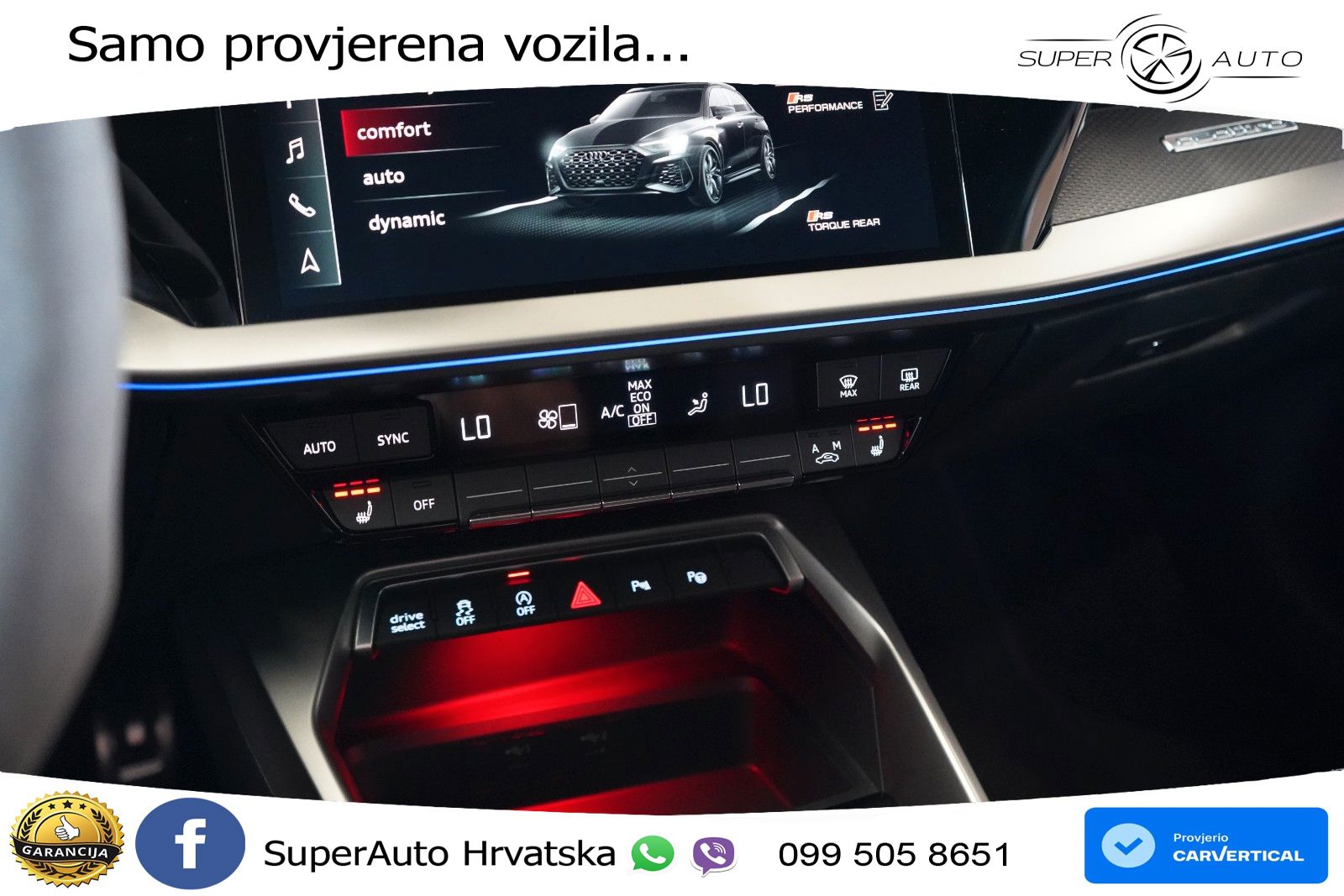 Audi RS3 Sportback 2.5 TFSI (400 KS) quattro S tronic LED+GR SJED+ACC