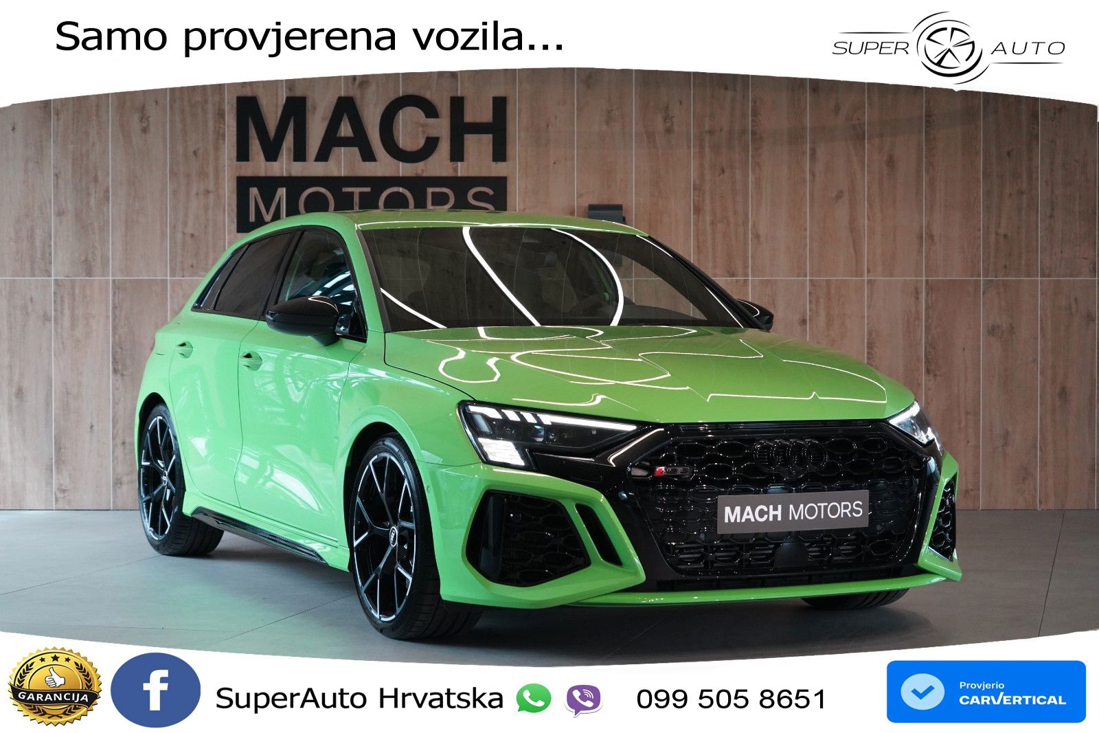 Audi RS3 Sportback 2.5 TFSI (400 KS) quattro S tronic LED+GR SJED+ACC
