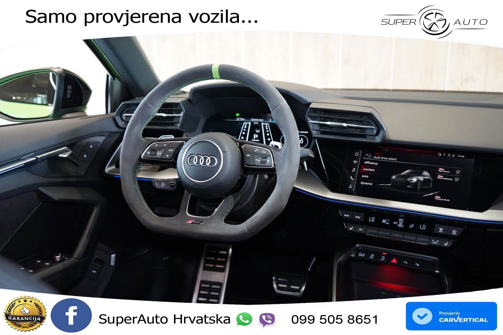 Audi RS3 Sportback 2.5 TFSI (400 KS) quattro S tronic LED+GR SJED+ACC