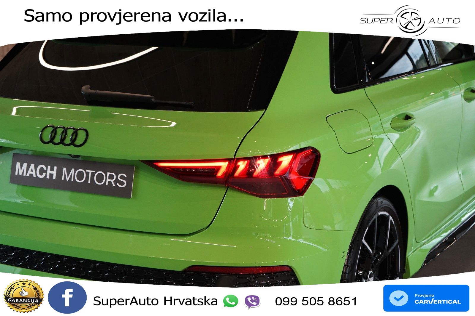 Audi RS3 Sportback 2.5 TFSI (400 KS) quattro S tronic LED+GR SJED+ACC