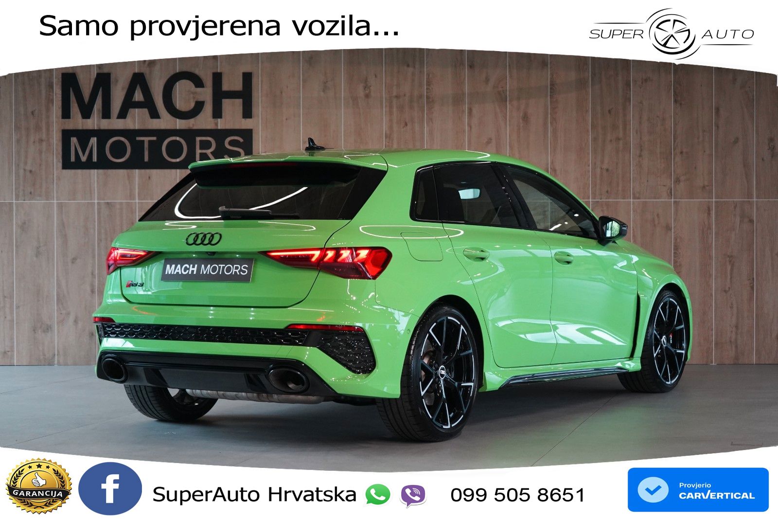 Audi RS3 Sportback 2.5 TFSI (400 KS) quattro S tronic LED+GR SJED+ACC