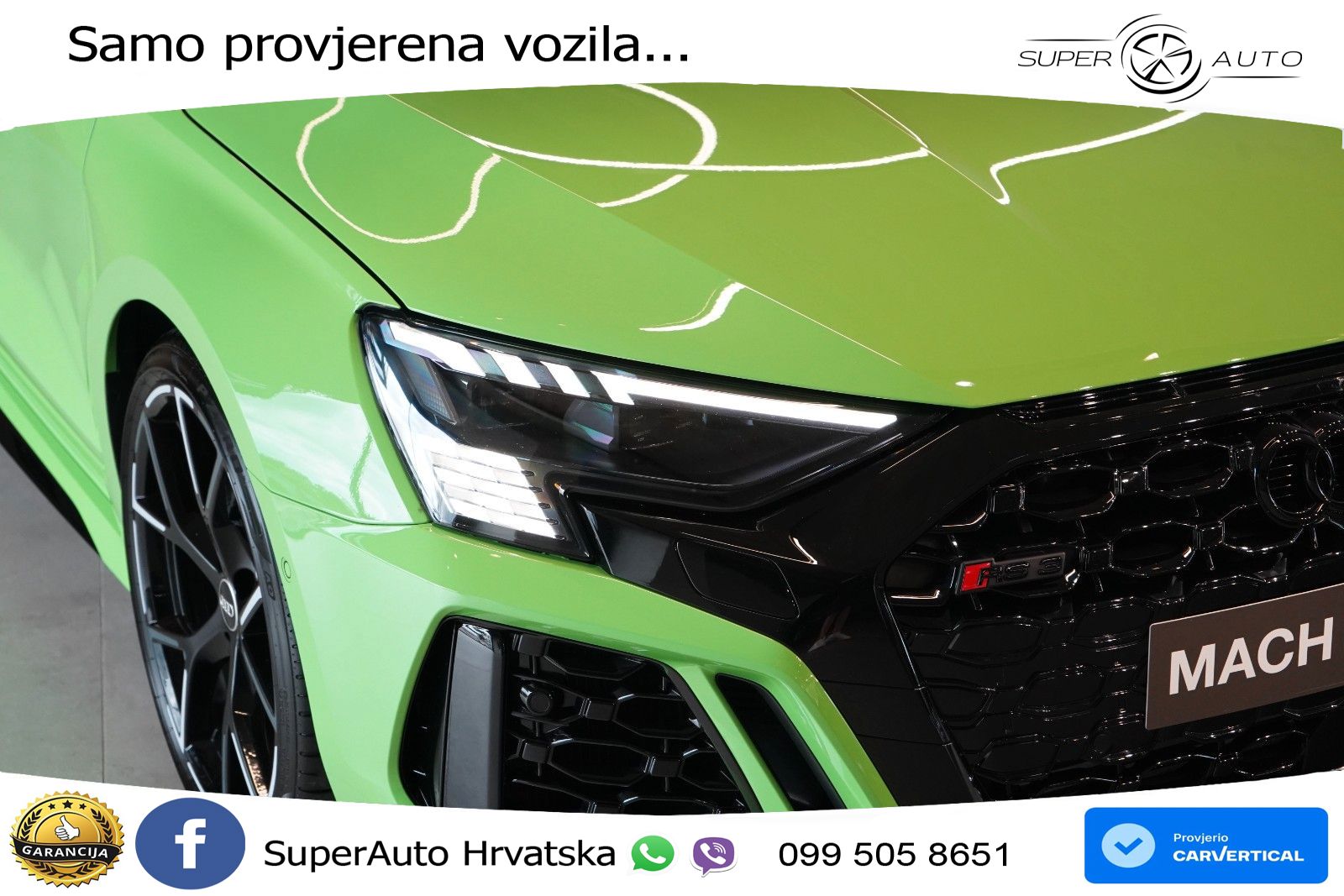 Audi RS3 Sportback 2.5 TFSI (400 KS) quattro S tronic LED+GR SJED+ACC