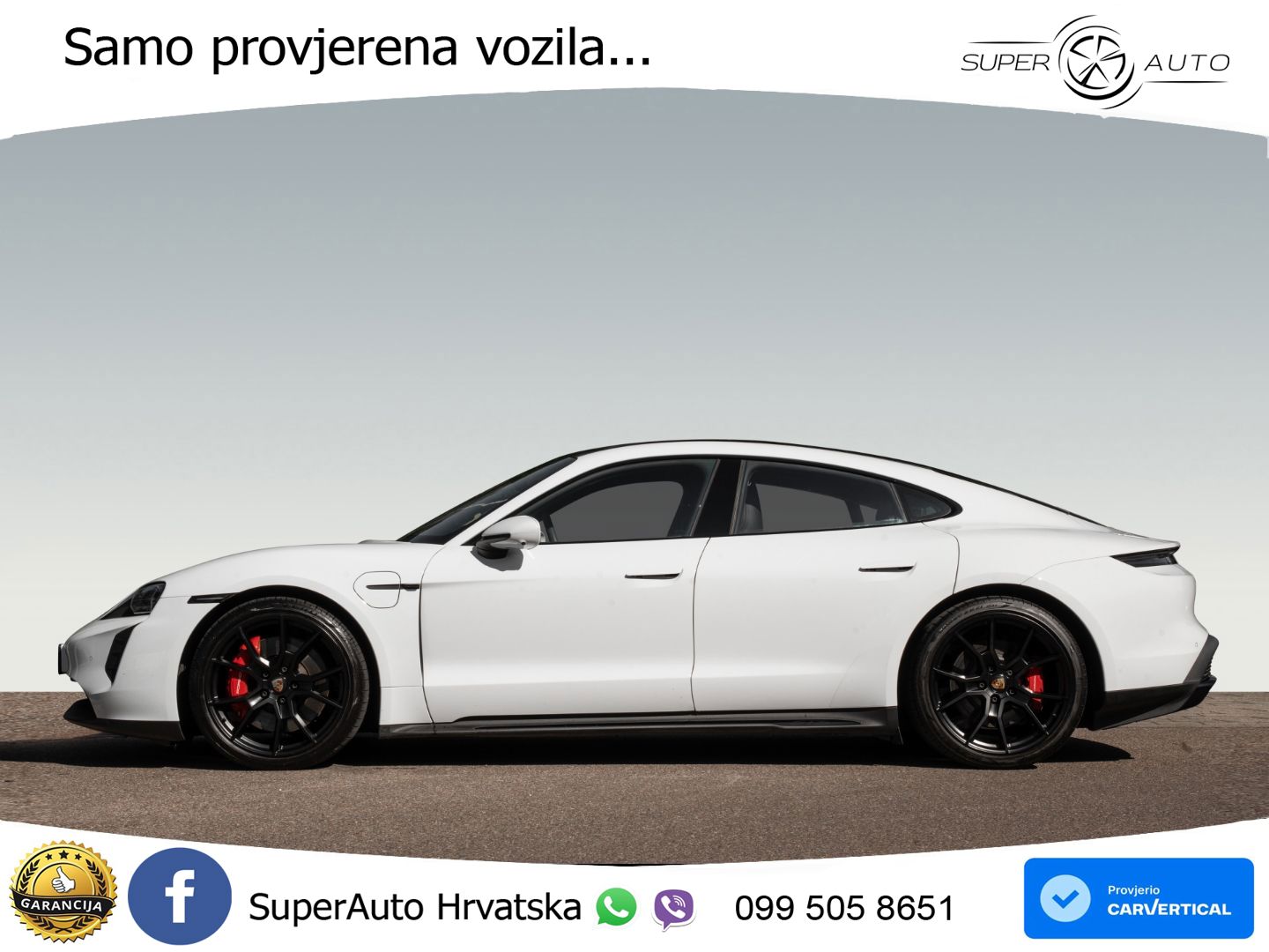 Porsche Taycan GTS Performance Plus 93.4 kWh (598 KS)