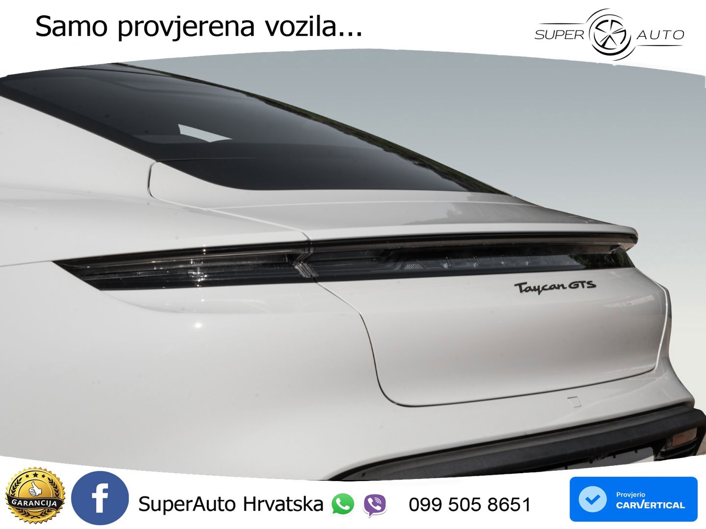 Porsche Taycan GTS Performance Plus 93.4 kWh (598 KS)