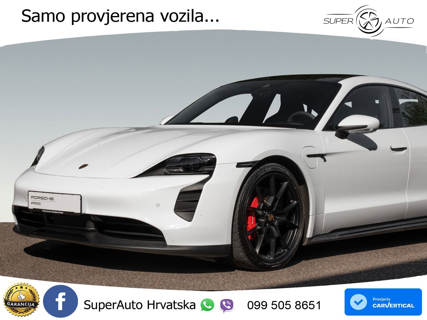 Porsche Taycan GTS Performance Plus 93.4 kWh (598 KS)