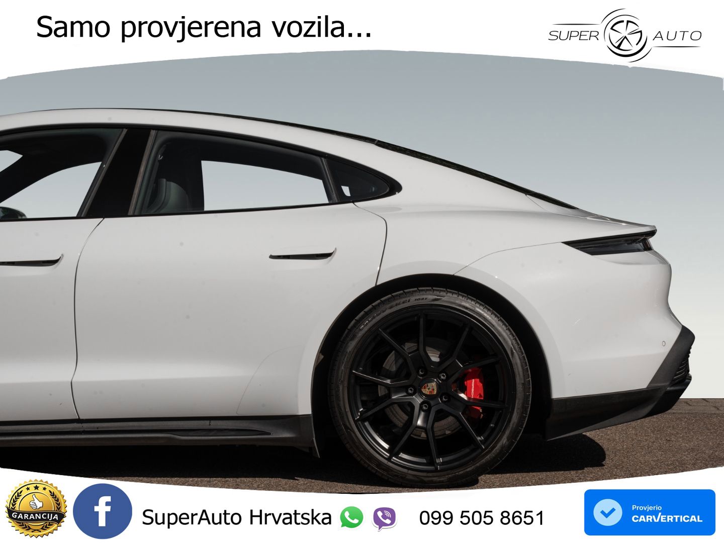 Porsche Taycan GTS Performance Plus 93.4 kWh (598 KS)