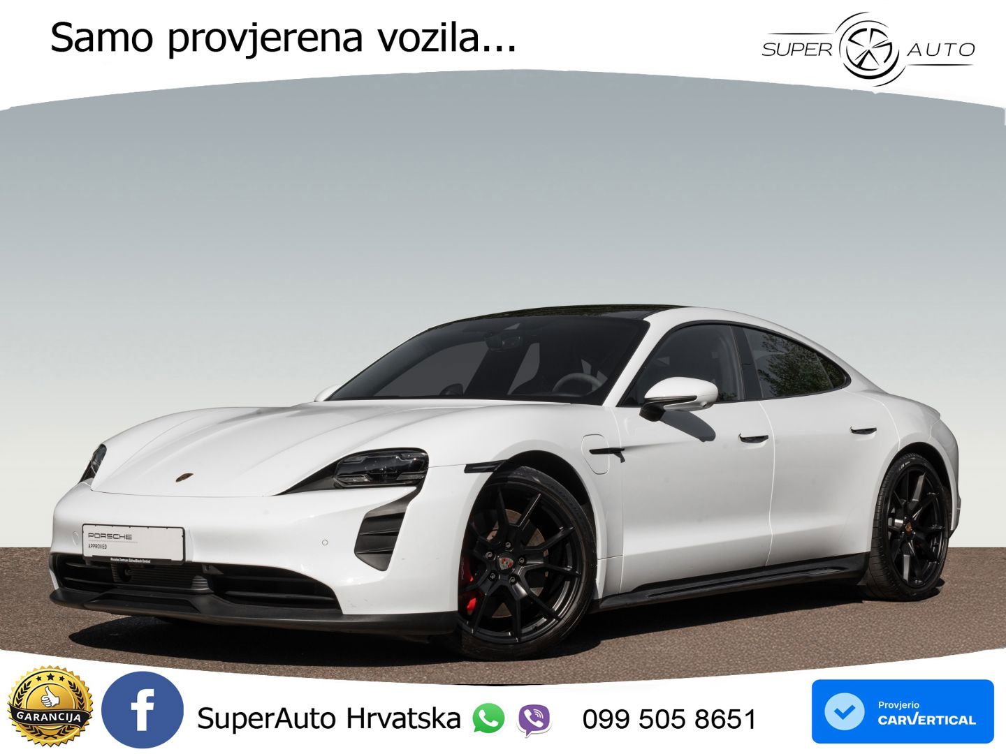 Porsche Taycan GTS Performance Plus 93.4 kWh (598 KS)