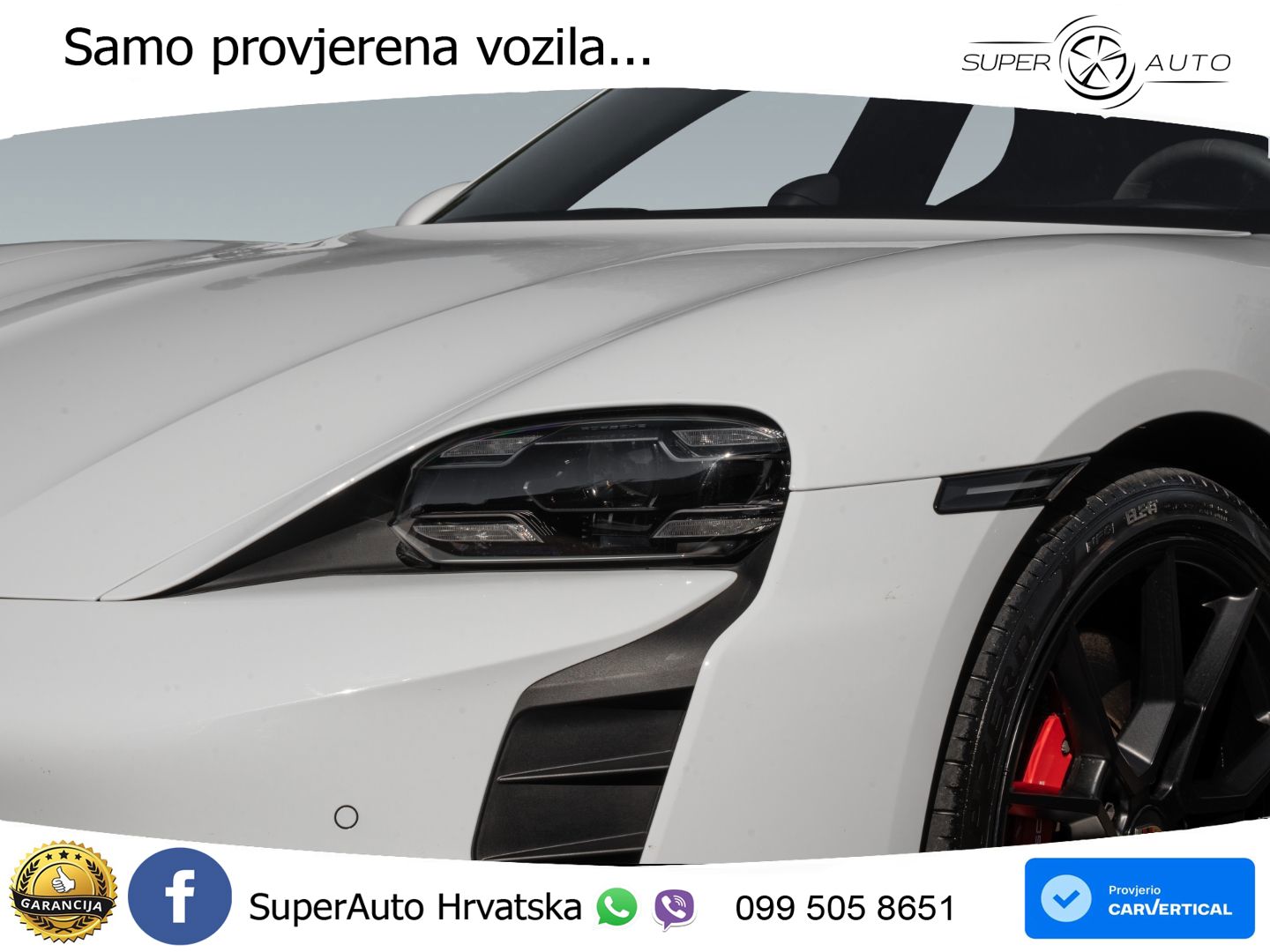 Porsche Taycan GTS Performance Plus 93.4 kWh (598 KS)