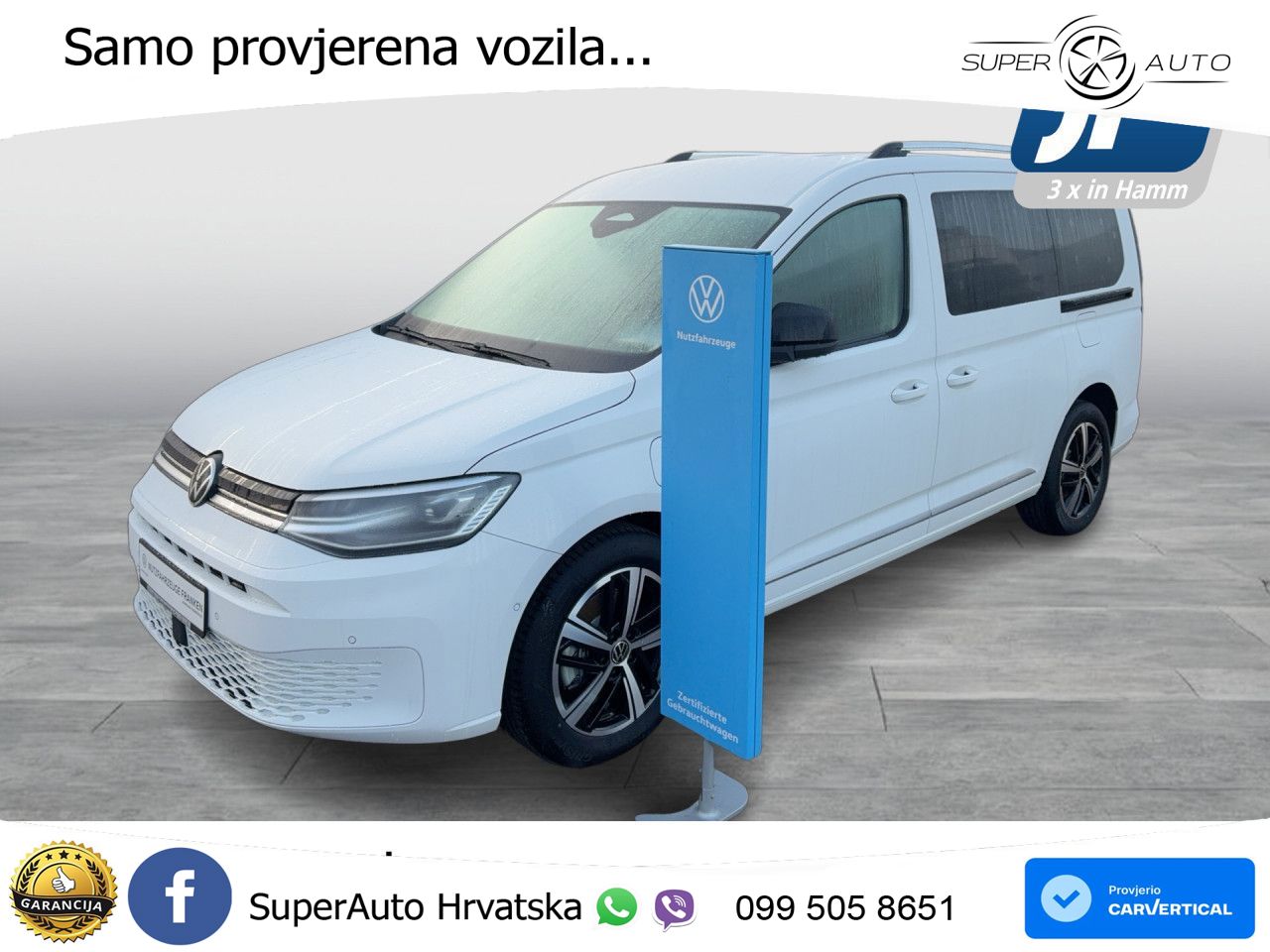 VW Caddy 116 KS LED+GR SJED+ACC