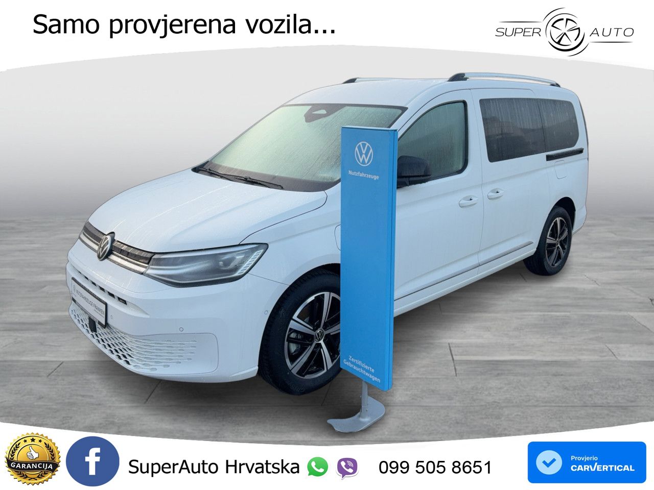 VW Caddy 116 KS LED+GR SJED+ACC