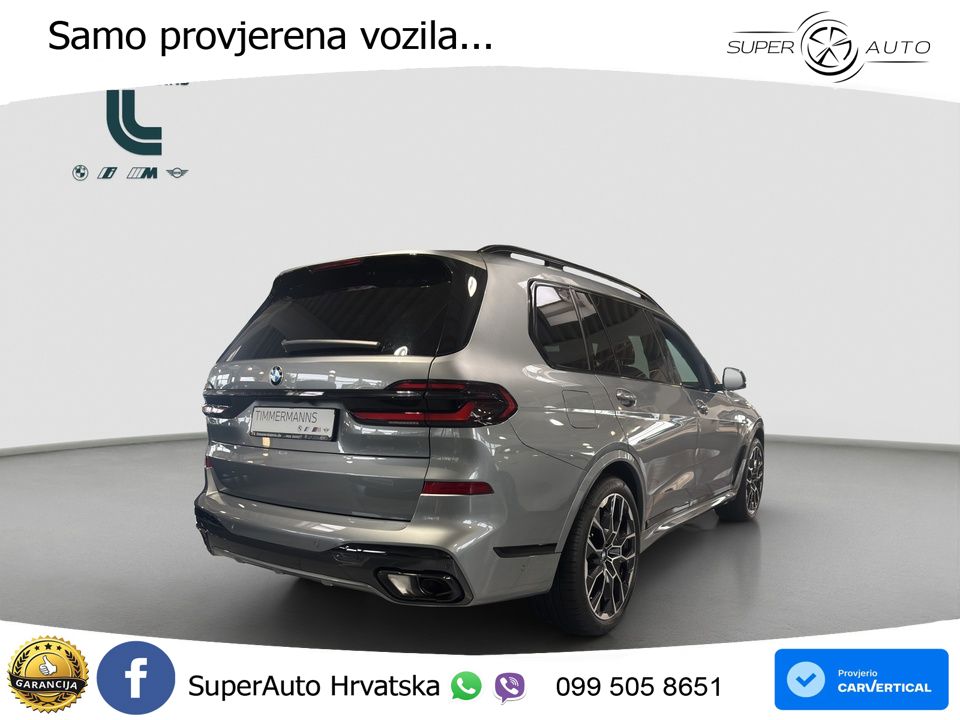 BMW X7 40d (352 KS) xDrive Steptronic M Sport LED+GR SJED+ACC