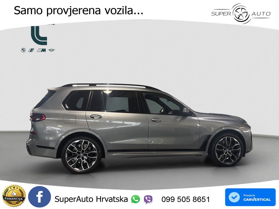 BMW X7 40d (352 KS) xDrive Steptronic M Sport LED+GR SJED+ACC