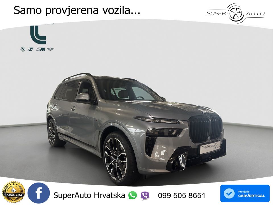 BMW X7 40d (352 KS) xDrive Steptronic M Sport LED+GR SJED+ACC
