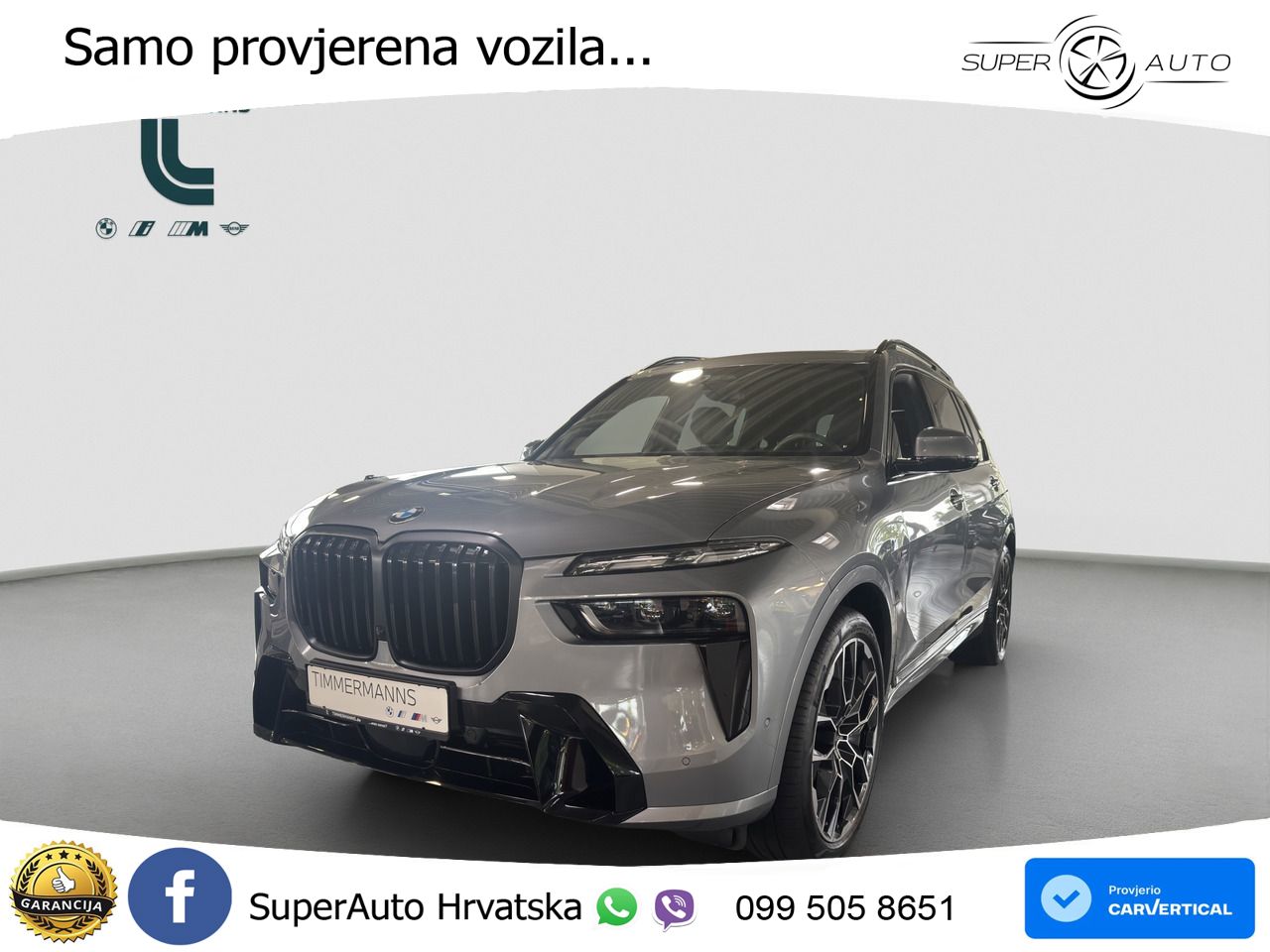 BMW X7 40d (352 KS) xDrive Steptronic M Sport LED+GR SJED+ACC