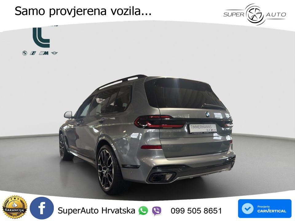 BMW X7 40d (352 KS) xDrive Steptronic M Sport LED+GR SJED+ACC