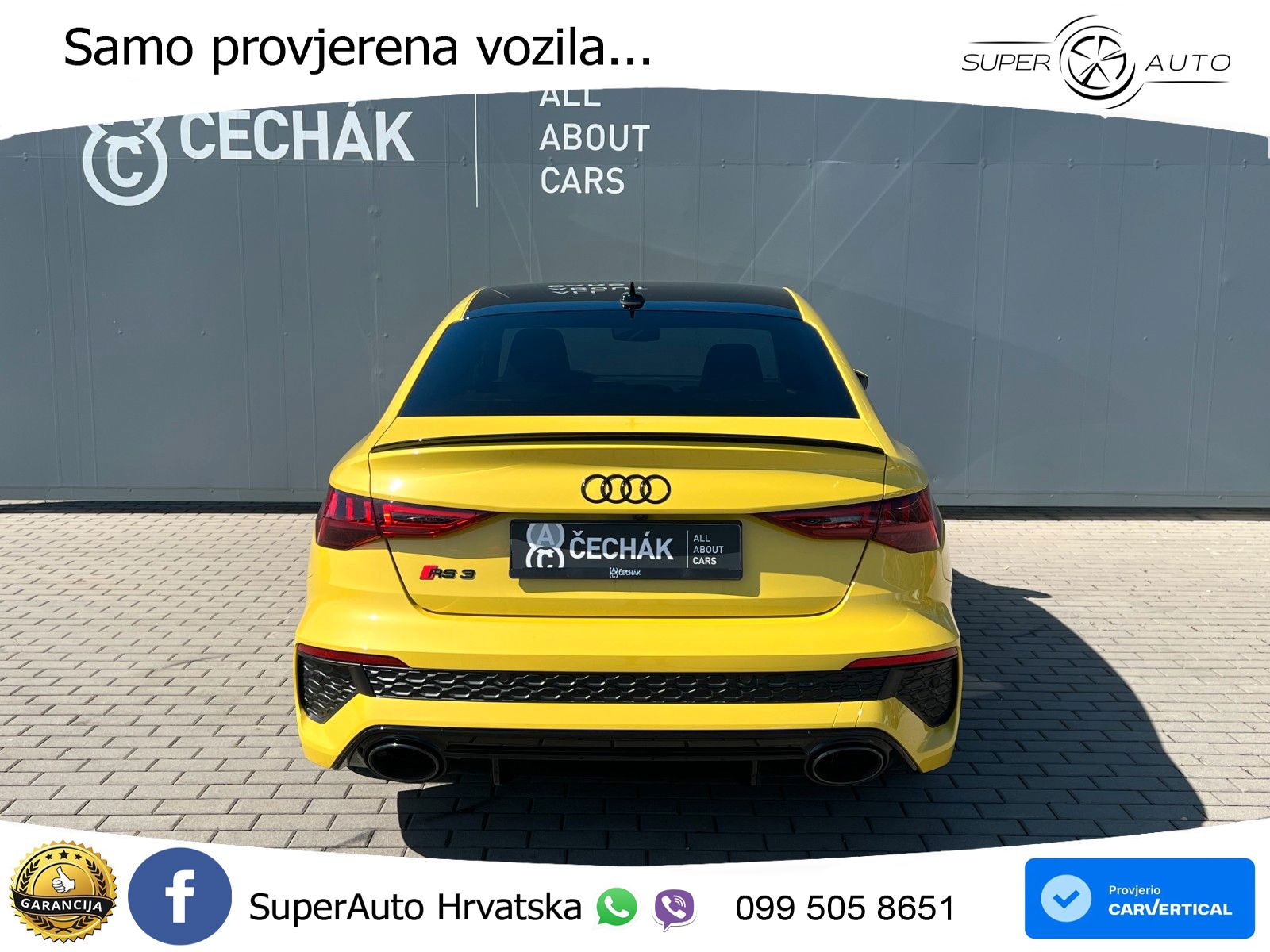 Audi RS3 Sedan 2.5 TFSI (400 KS) quattro S tronic
